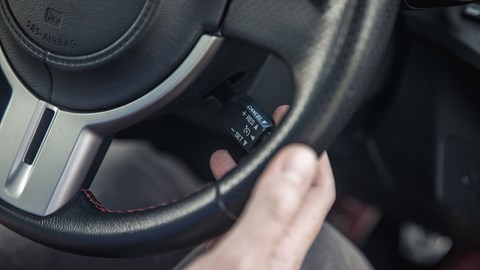 Test car featured four ECU maps, toggled via cruise control stalk