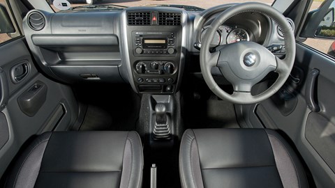 Yes, this is still the Suzuki Jimny interior