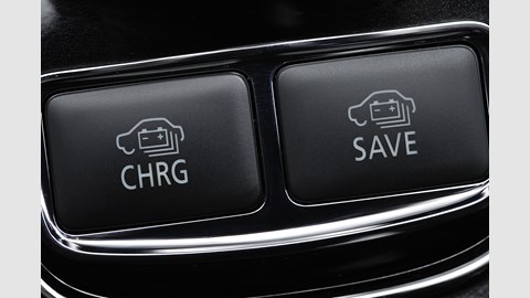 'Save' mode drives the front wheels using the engine alone 