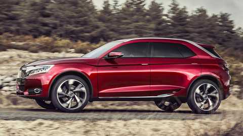 The DS Wild Rubis concept car: hints of 2018's crossover