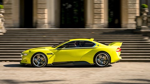 Wing on the original CSL 'Batmobile' slashed drag for speed