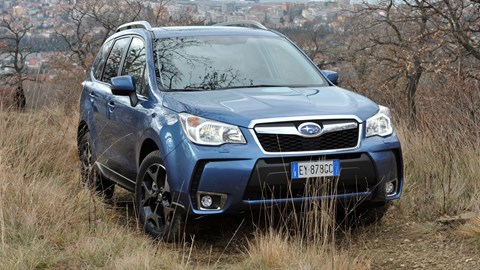 Forester range starts from around £25k; our top auto diesel topped £30k