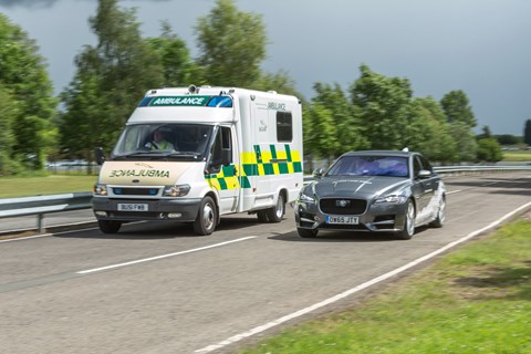 Jaguar safety and communications developments