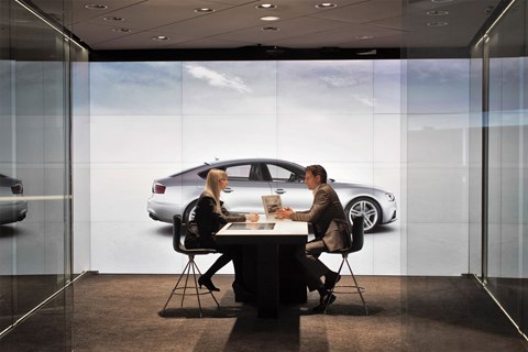 Audi showrooms: busy for how much longer, post-Brexit?