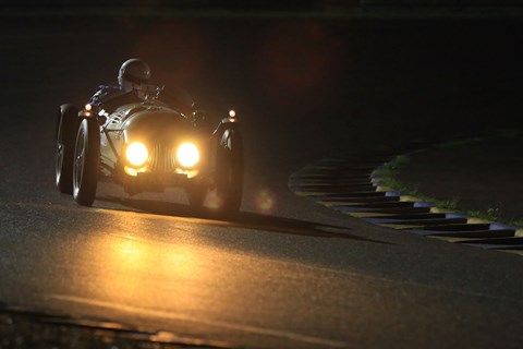 Night qualifying at the 2016 Le Mans Classic