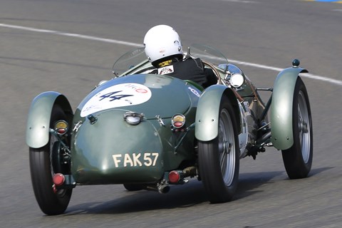 MG TC at Le Mans Classic 2016