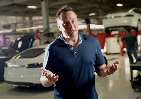 Elon Musk, boss of Tesla