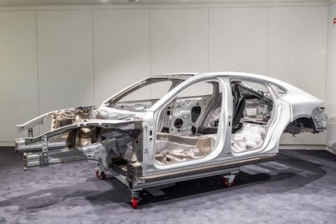 Porsche Panamera II bodyshell