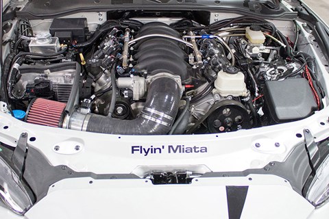 2016 Flyin' Miata Mazda MX-5 V8 conversion