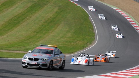 Safety cars can be a common occurrence in the SR1 Cup
