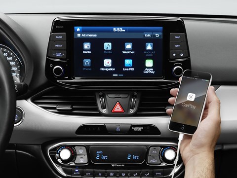 Now iPhone compatible: the new Hyundai i30