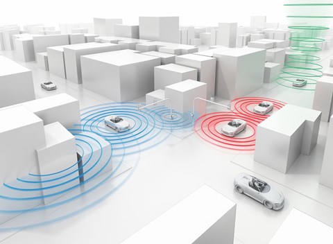 Audi's predictive traffic light technology