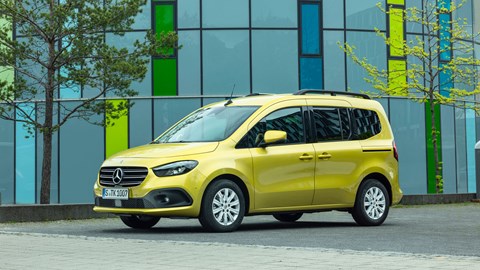 Mercedes-Benz T-Class (2022) review: posh van-based people carrier driven