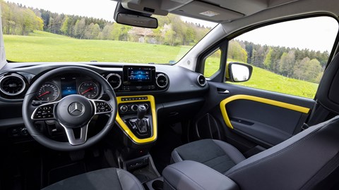 Mercedes-Benz T-Class (2022) review: posh van-based people carrier driven