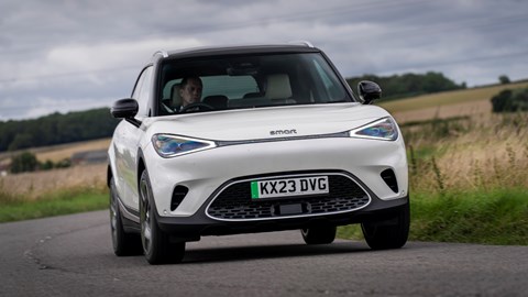 Smart #1 front cornering