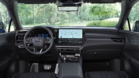 Lexus RX (2022) interior