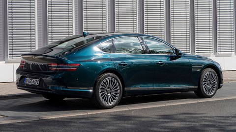 Genesis Electrified G80 review, rear view