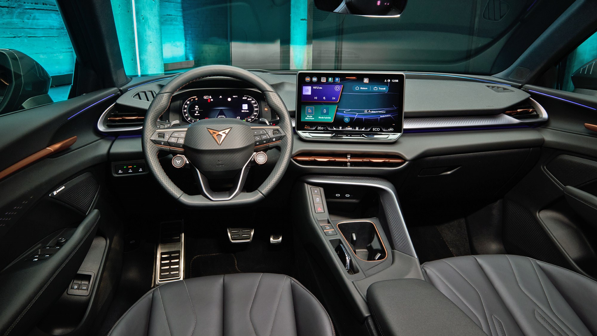 Interior of the Cupra Terramar