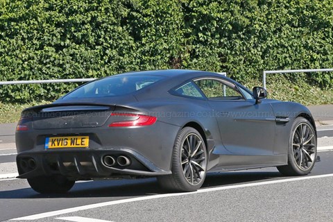 Aston Martin Vanquish Zagato prototype