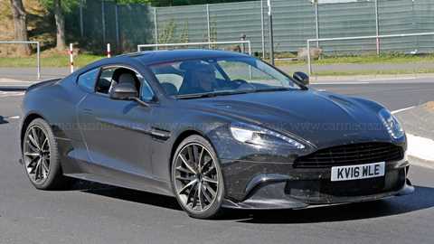 2016 Aston Martin Vanquish S spy shots