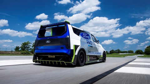 Ford SuperVan Electric rear