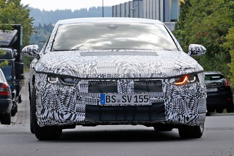 2017 VW CC spy shots