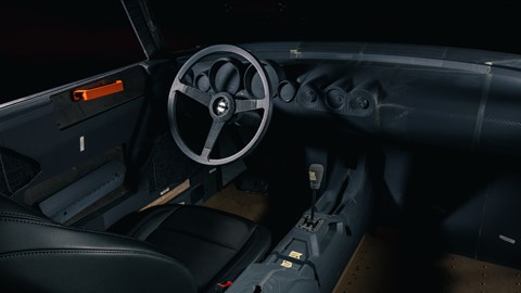 GTO Engineering Squalo cabin mock-up inside