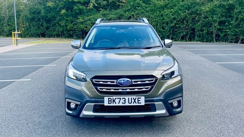New for 2024: a tidied-up front end for Subaru Outback