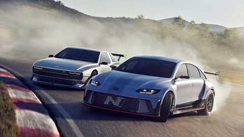 Hyundai N goes electric: RN22e and N Vision 74