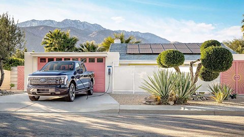 Choose from a 98kWh (standard) or 131kWh (extended) battery