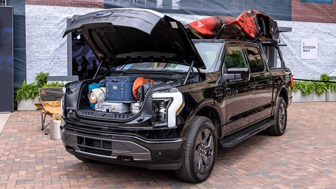 Ford F-150 Lightning boasts 408-litre Mega Power Frunk