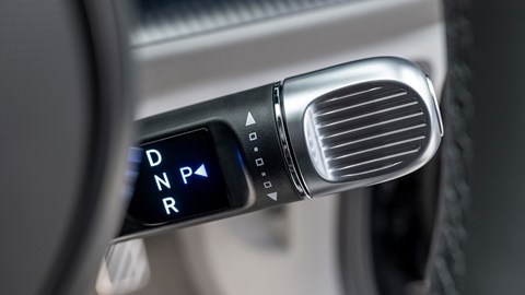 Twist action gear selector easy to use