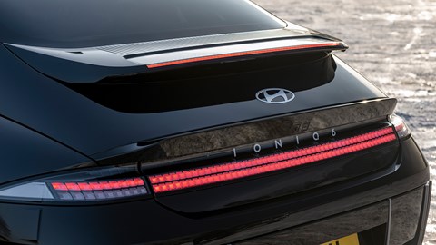 Hyundai's pixel light graphic percolates the Ioniq 6