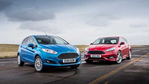 Ford Fiesta and Ford Focus: Britain's best-sellers