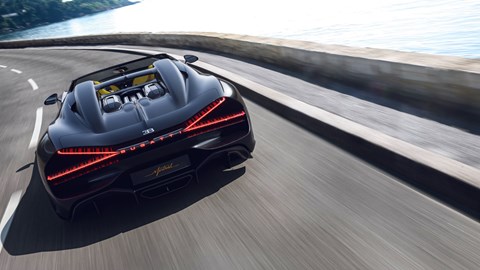 Bugatti Mistral - three quarter rear