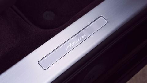 Bentley Bentayga EWB review - Azure sill plate