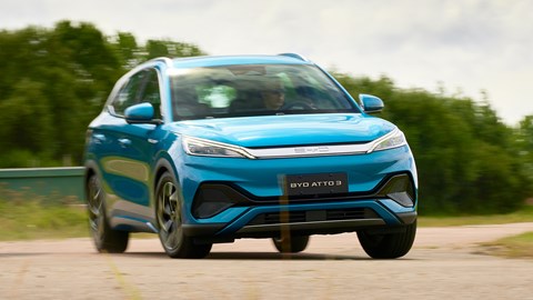 BYD Atto 3 cornering front