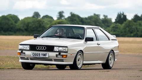 Driving the classics: Audi Quattro 20v review