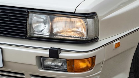 Audi Quattro headlights: the era before slimine LEDs