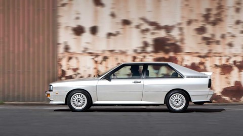 Audi Quattro review: side profile