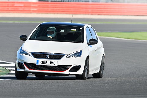 We track our Peugeot 308 GTI at Silverstone