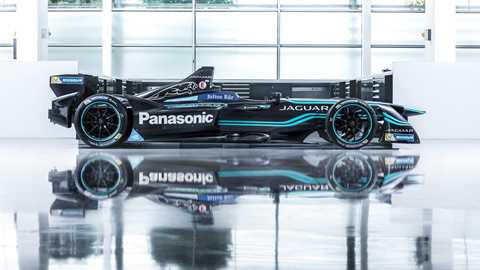Jaguar I-type race car