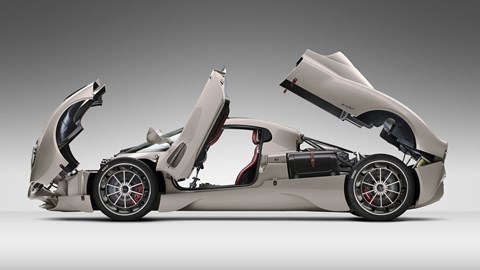 Pagani Utopia exploded side view