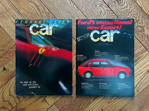 The best CAR magazine covers of the 1970s
