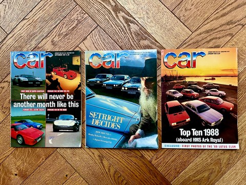 The best CAR magazine covers of the 1980s