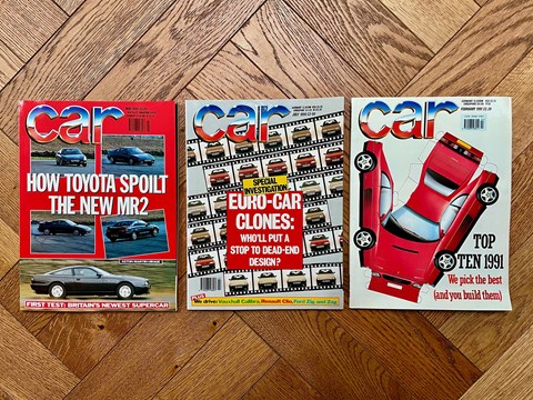 The best CAR magazine covers of the 1990s