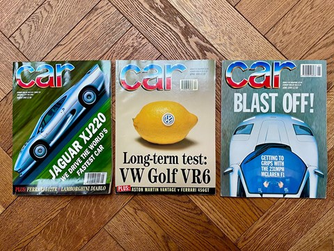 The best CAR magazine covers of the 1990s