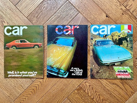 The best CAR magazine covers of the 1960s