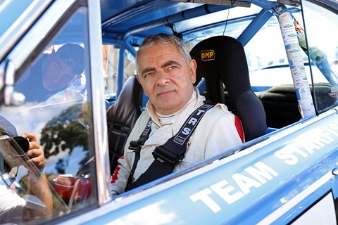 Rowan Atkinson a firm regular at the Goodwood Revival: he did not disappoint in 2022