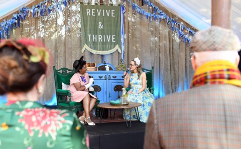 Revive and Thrive celebrated the ecological principles of make-do-and-mend